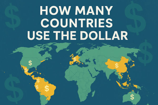 ¿En qué países se utiliza el dólar como moneda en 2025?