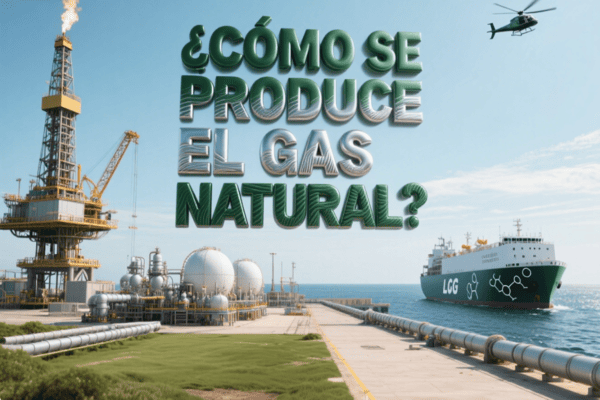 ¿Cómo se produce el gas natural? Proceso, impacto y relación