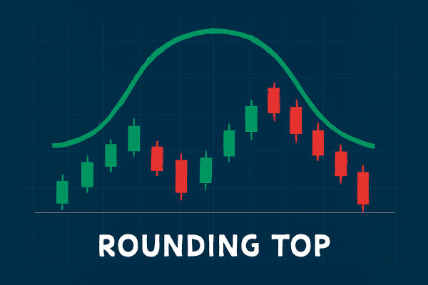 Explicación del patrón de Rounding Top: reversiones del mercado