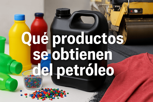 Qué productos se obtienen del petróleo: usos estratégicos y relevancia