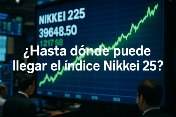 Nikkei 225 en alza: ¿hasta dónde puede llegar el índice Nikkei 225?
