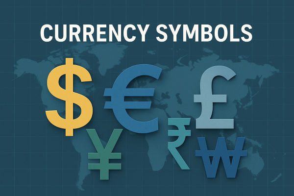 Los 20 símbolos monetarios principales que todo debe conocer