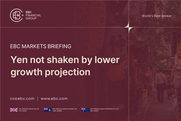 Йена не пошатнулась из-за более низкого прогноза роста