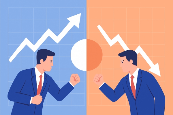 逆張り・順張りとは?投資戦略の基本と使い分けを徹底解説