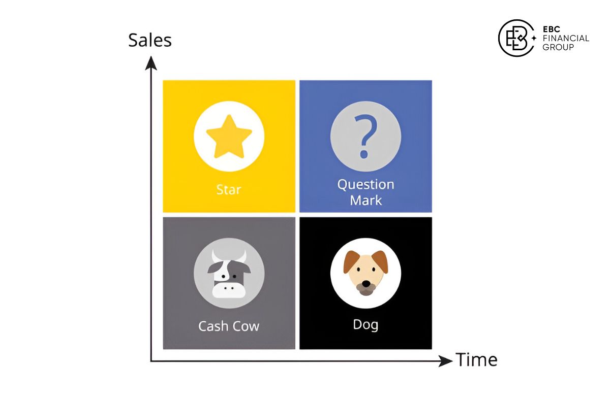 Ma trận BCG (BCG matrix) là gì: 2 trục, 4 phần và cách dùng