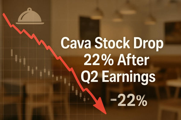CAVA Stock Tanks After Q2 Earnings Beat: Reasons Explained