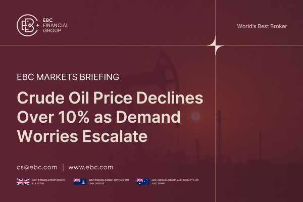 El precio del petróleo cae más del 10% a medida que aumentan las preocupaciones sobre la demanda