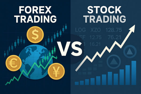 Forex vs Acciones: guía completa para invertir en 2025