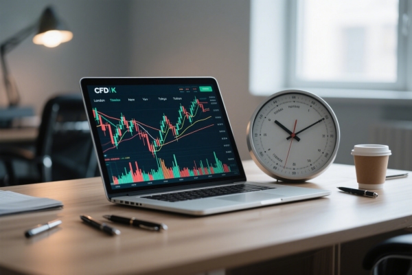CFD取引時間｜適切な時間帯を特定