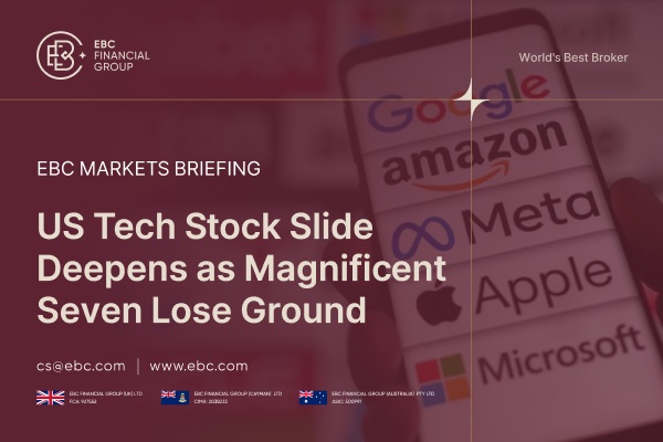 หุ้นเทคโนโลยีสหรัฐ ดิ่ง ขณะที่ Magnificent Seven สูญเสียส่วนแบ่งตลาด