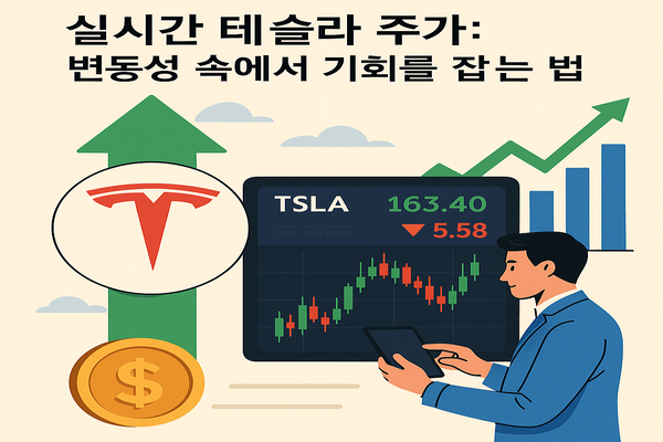 실시간 테슬라 주가: 변동성 속에서 기회를 잡는 법 