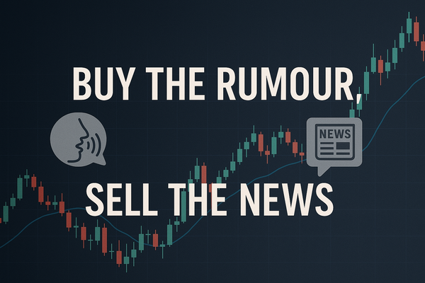 Trading Strategy: How to Buy the Rumour and Sell the News