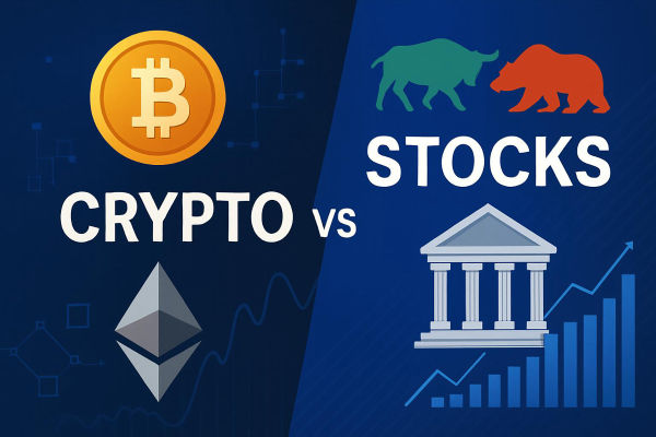 Crypto vs Stocks: Which Is the Better Investment in 2025?