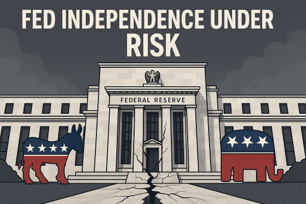 هل استقلال الاحتياطي الفيدرالي مُهدد؟ ما الذي ينبغي أن يعرفه المستثمرون؟
