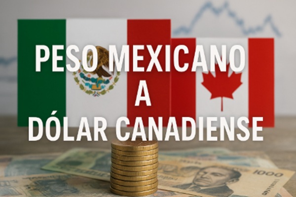 Peso mexicano a dólar canadiense: tasa actual y guía práctica