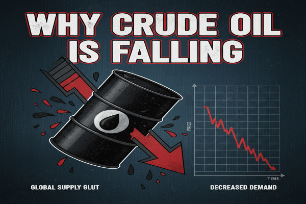 Why Crude Oil Is Falling Today: Causes and Market Forecast