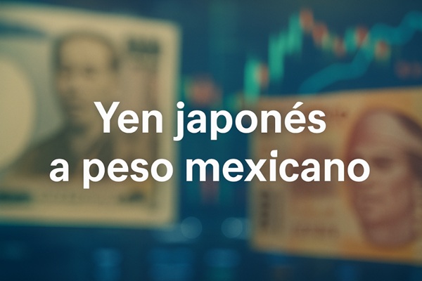 Yen japonés a peso mexicano: lo que necesitas saber hoy