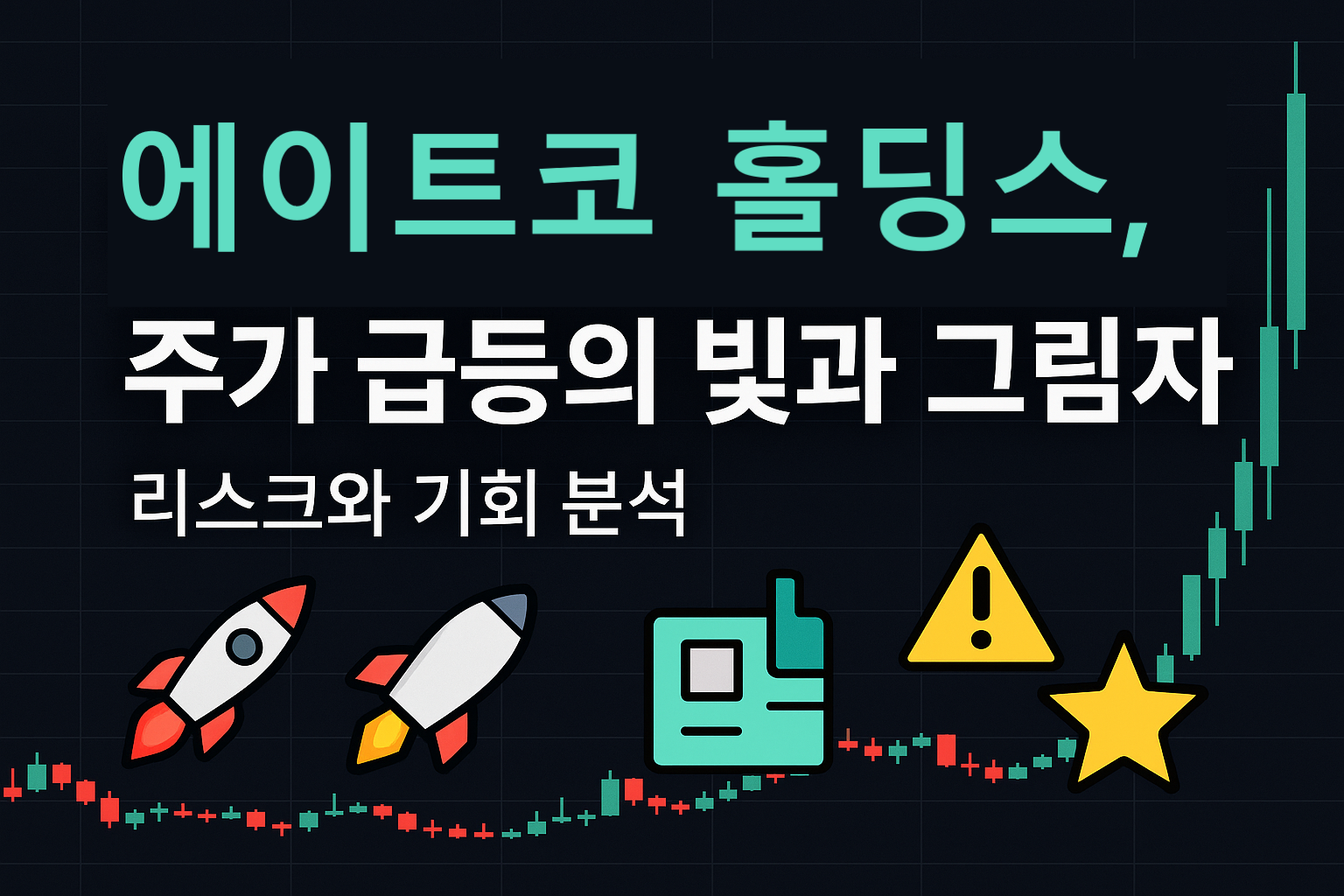 에이트코 홀딩스, 주가 급등의 빛과 그림자: 리스크와 기회 분석 