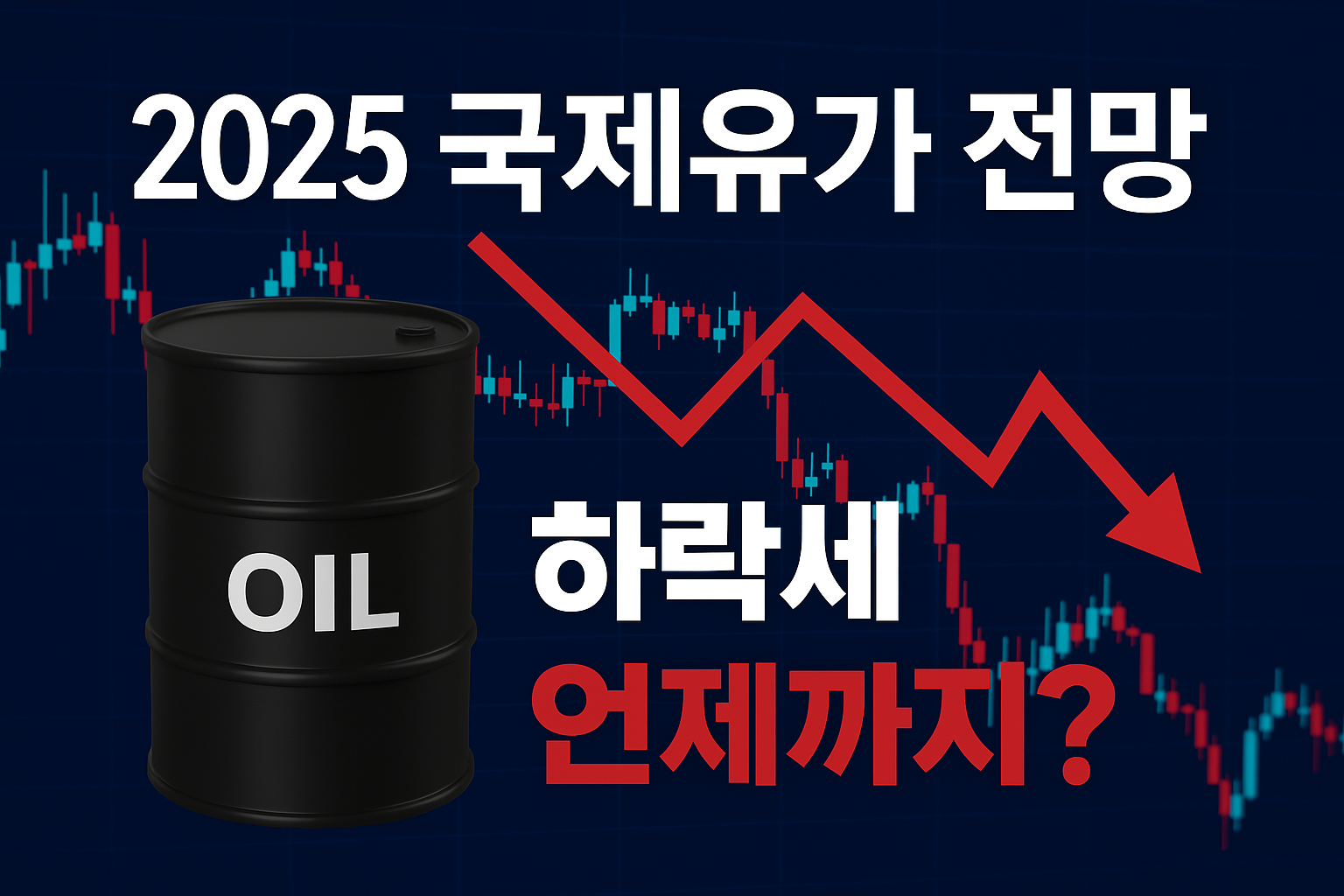 2025 국제유가 전망: 유가 하락세 언제까지 이어질까? 