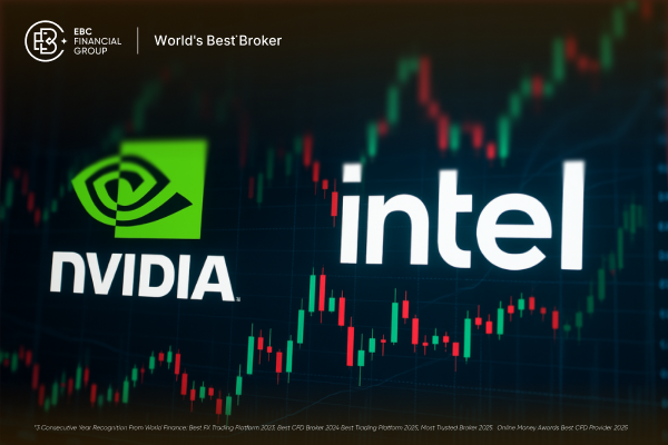 Acciones Intel suben con fuerza tras su alianza con Nvidia