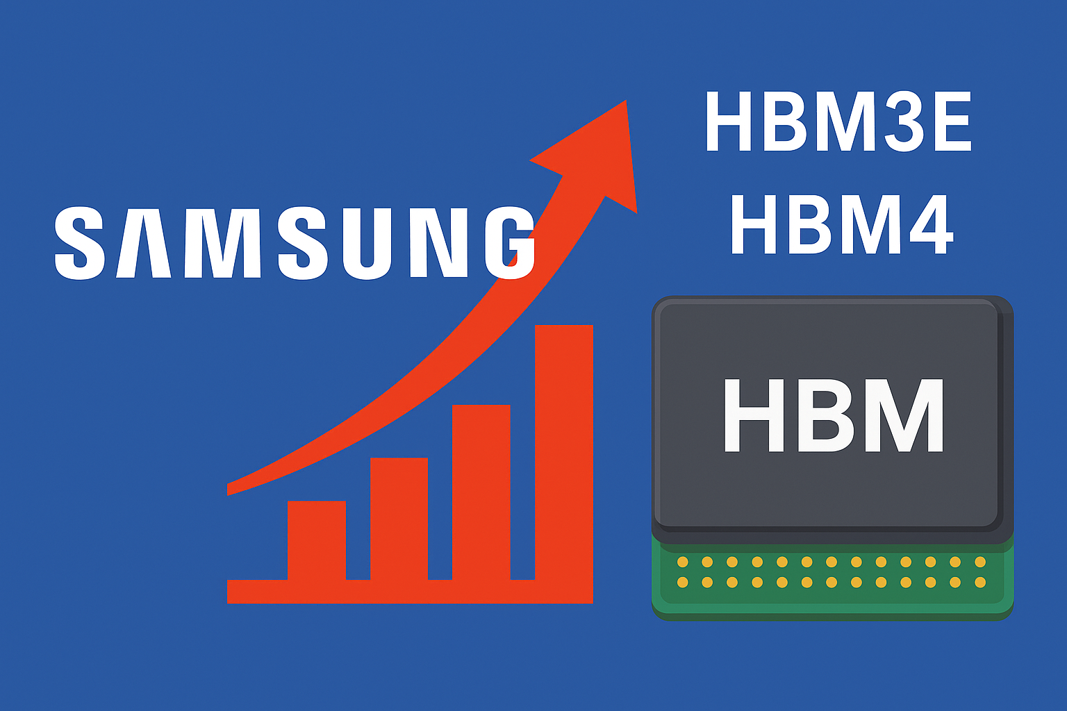 삼성전자 주가, HBM3E·HBM4 호재에 신고가 행진 