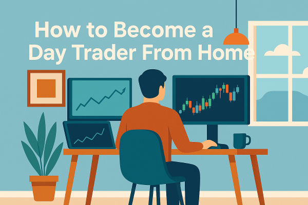 Cómo convertirse en day trader desde casa: guía paso a paso