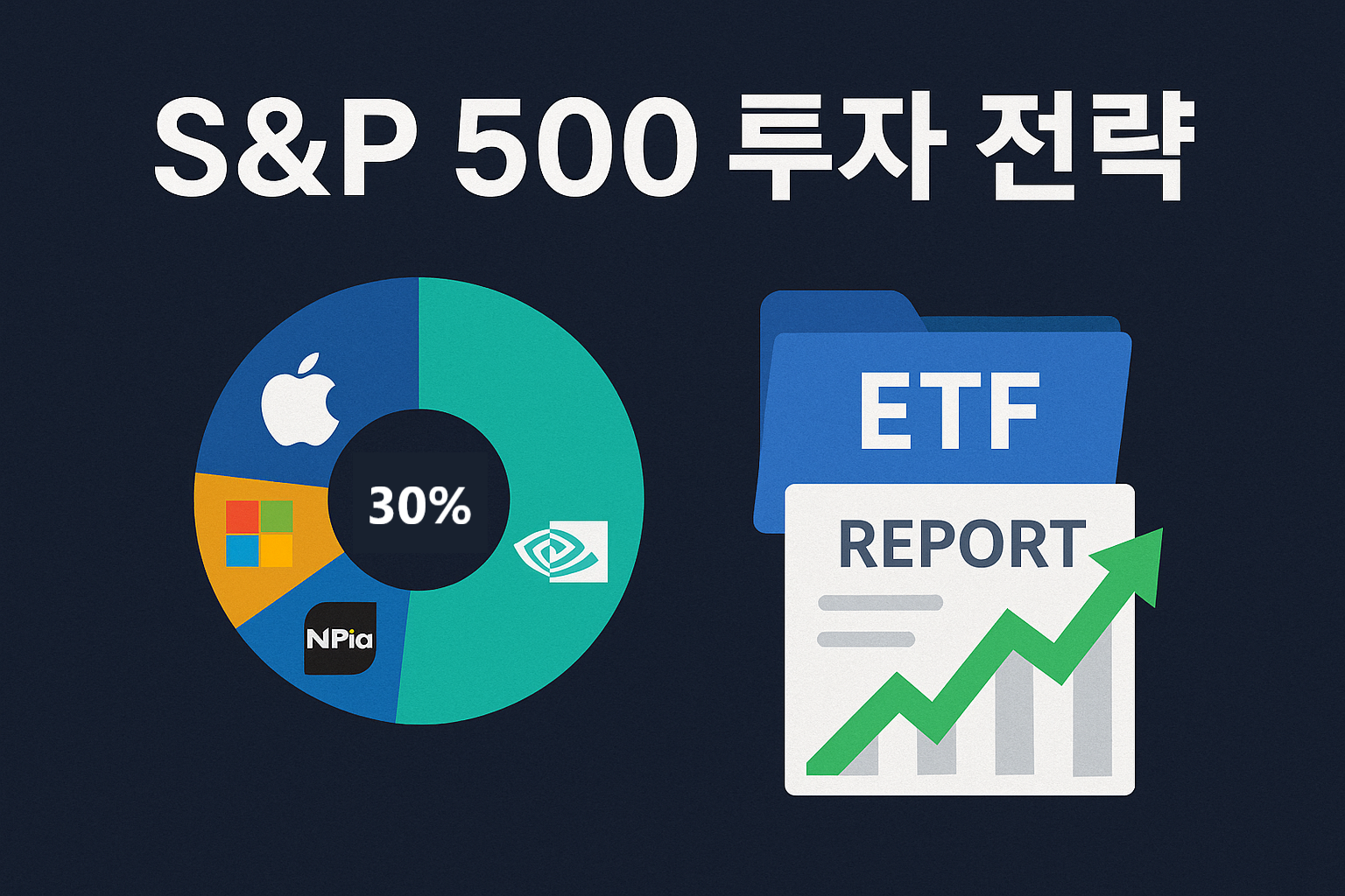 S&P 500 종목 완전 정리: 상위 기업부터 산업군 분석까지 