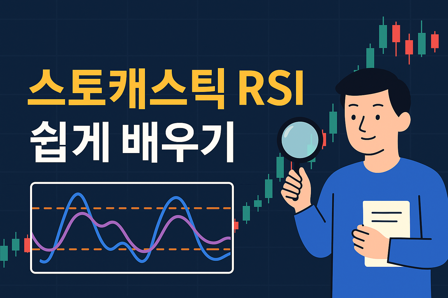 스토캐스틱 RSI 보는 법: 초보 투자자를 위한 쉬운 설명