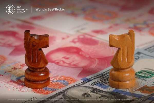 ​Yuan lower after Trump tempered rhetoric