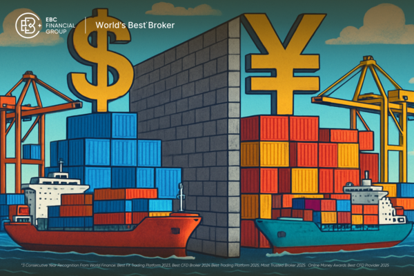 Perang Dagang AS-Tiongkok: Pasar, Logam, & Kripto Terjun Bebas
