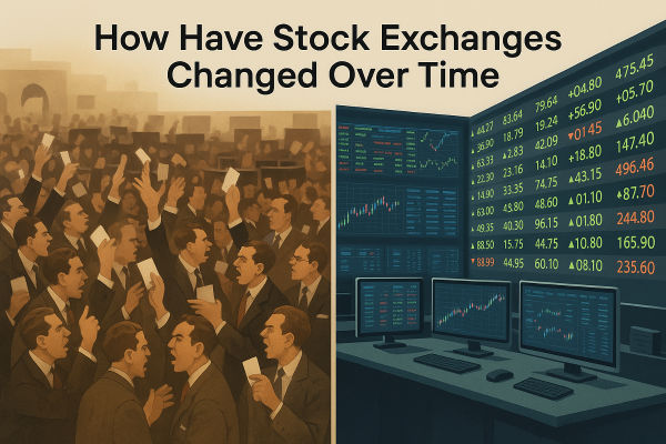 ¿Cómo han evolucionado las bolsas de valores a lo largo del tiempo?