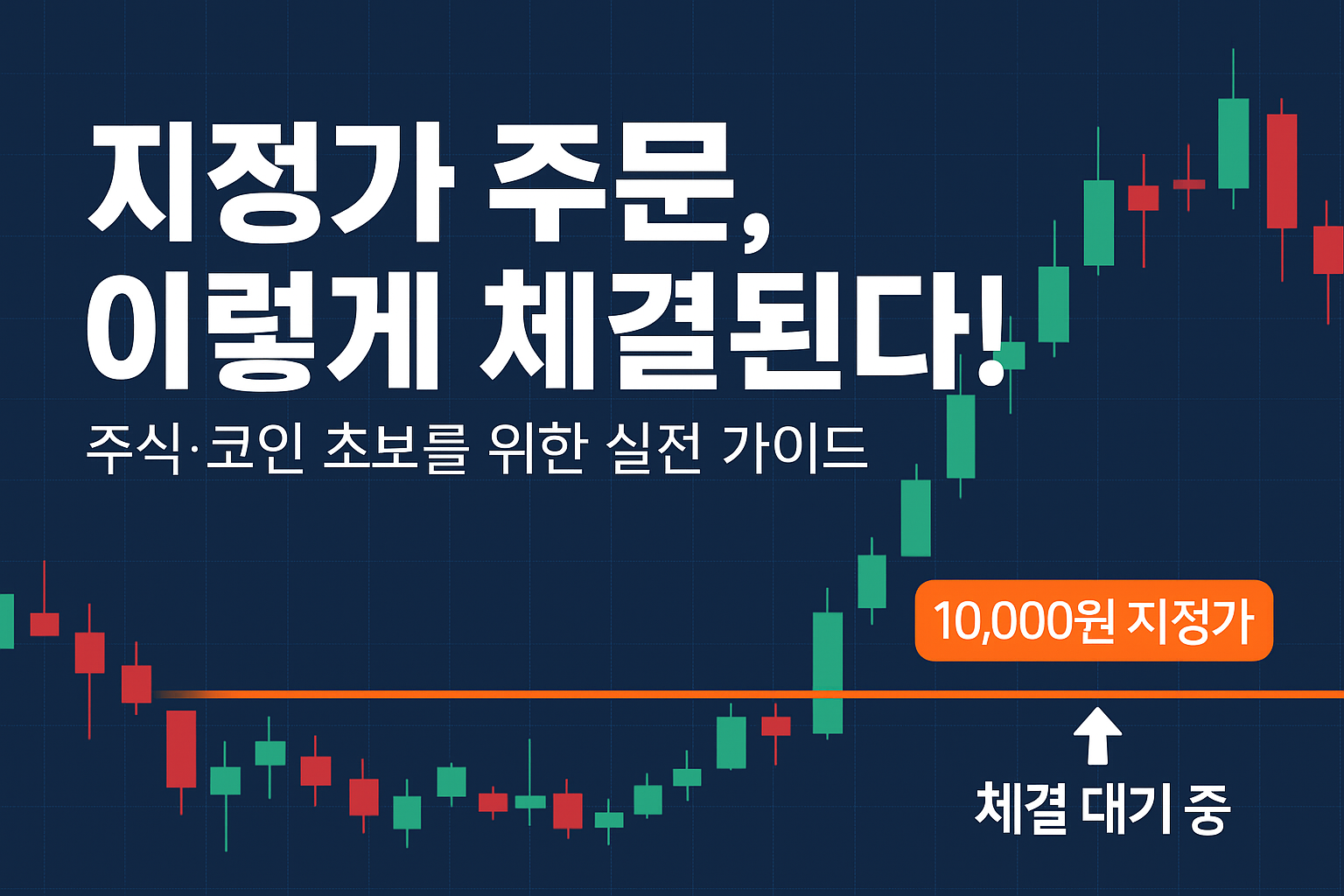 지정가 주문이란? 주식·코인 초보도 이해하는 거래 방식