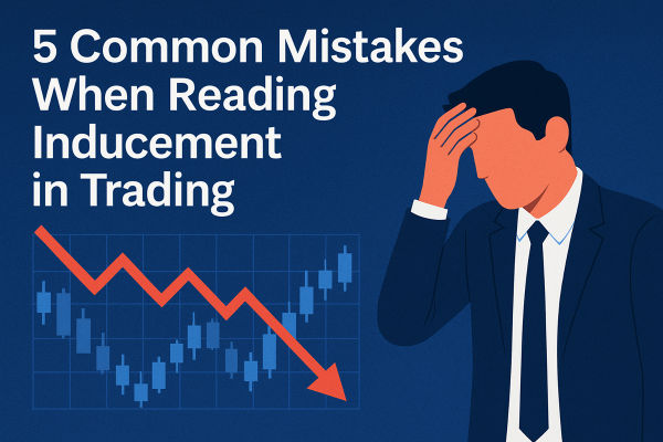 트레이딩에서 ‘유인(Inducement)’을 잘못 읽는 5가지 흔한 실수