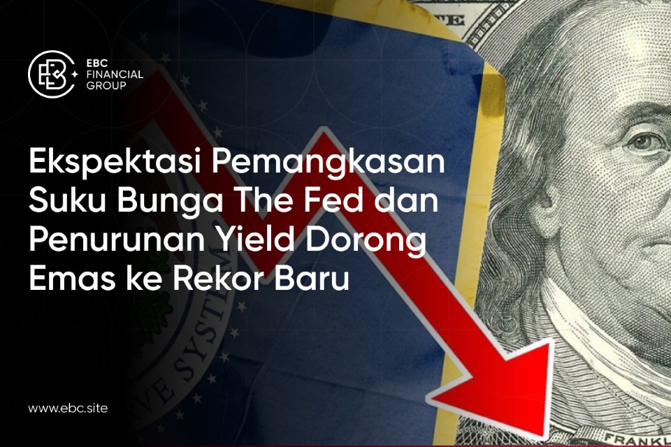 Ekspektasi Pemangkasan Suku Bunga The Fed dan Penurunan Yield Dorong Emas ke Rekor Baru