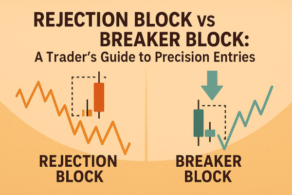 Rejection Block vs. Breaker Block: Guía completa para traders