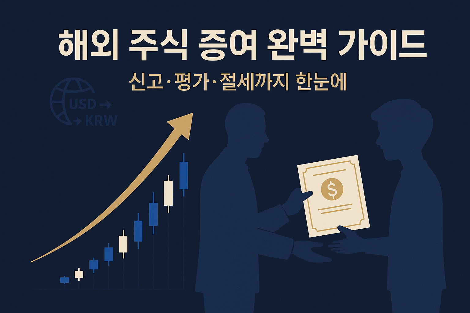 해외 주식 증여 방법: 신고기한, 시세 평가, 절세법까지