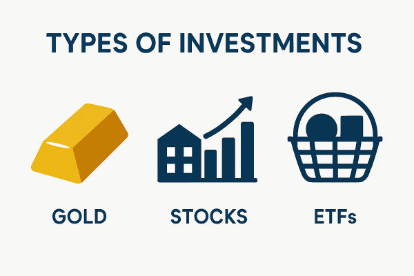 10 Types of Investments Explained: Beginner's Simple Guide