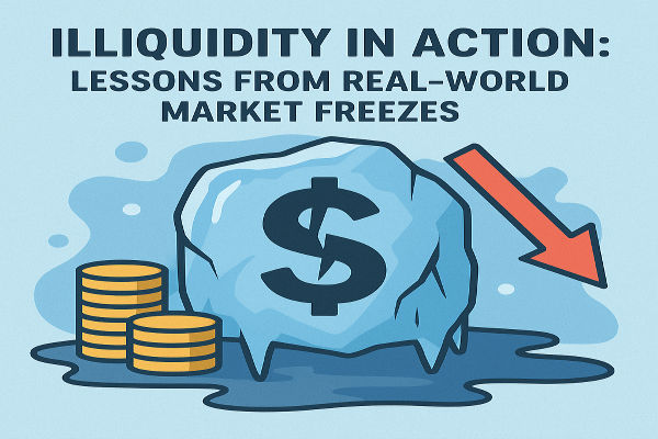 流動性枯渇の実態：現実世界の市場凍結から学ぶ教訓