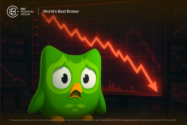 Acciones Duolingo caen más del 25 % tras su reporte de ganancias: el mercado reacciona con sorpresa