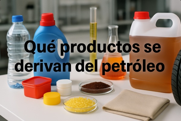Qué productos se derivan del petróleo: más allá del combustible