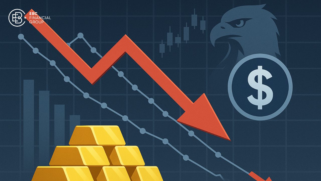 USD mạnh, Fed diều hâu làm giá vàng giảm 4 phiên liên tiếp