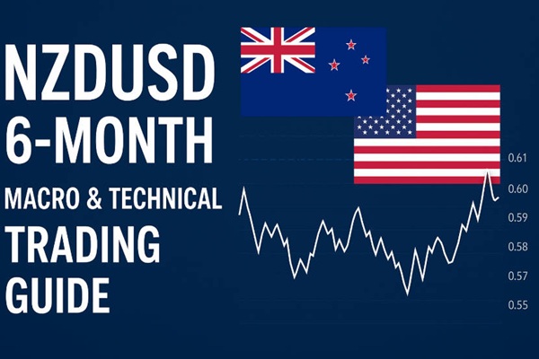 NZD/USD 6개월 매크로 및 기술적 트레이딩 가이드