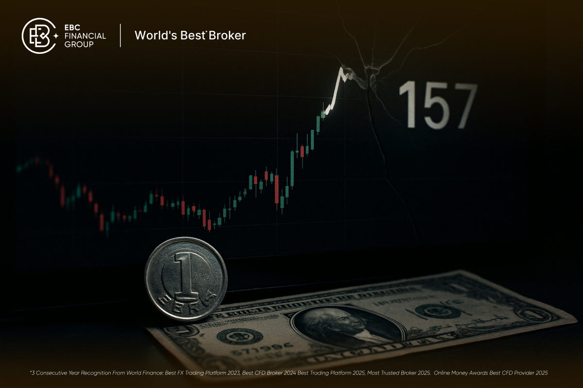 USD/JPY 157을 돌파: 새로운 최고치, 개입 위험 상승