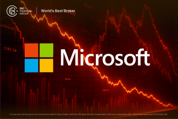 Las acciones Microsoft caen 2.50 % tras señales de menor demanda en IA