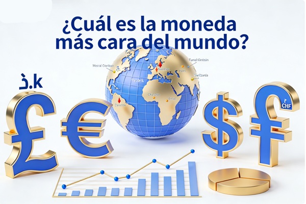 ¿Cuál es la moneda más cara del mundo? 10 más fuertes