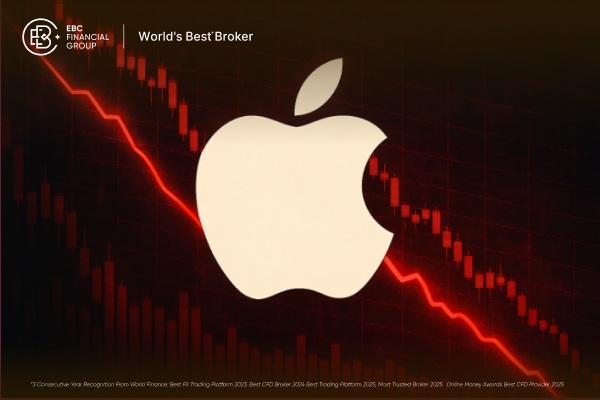 Acciones de Apple caen por quinto día seguido y sacuden al mercado