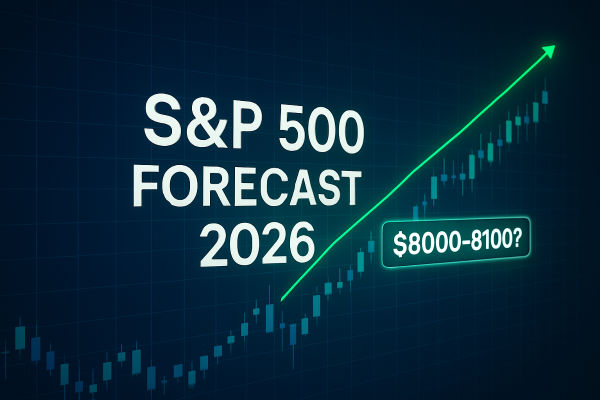 एसएंडपी 500 पूर्वानुमान 2026: क्या सूचकांक 8,000-8,100 तक पहुंच सकता है?