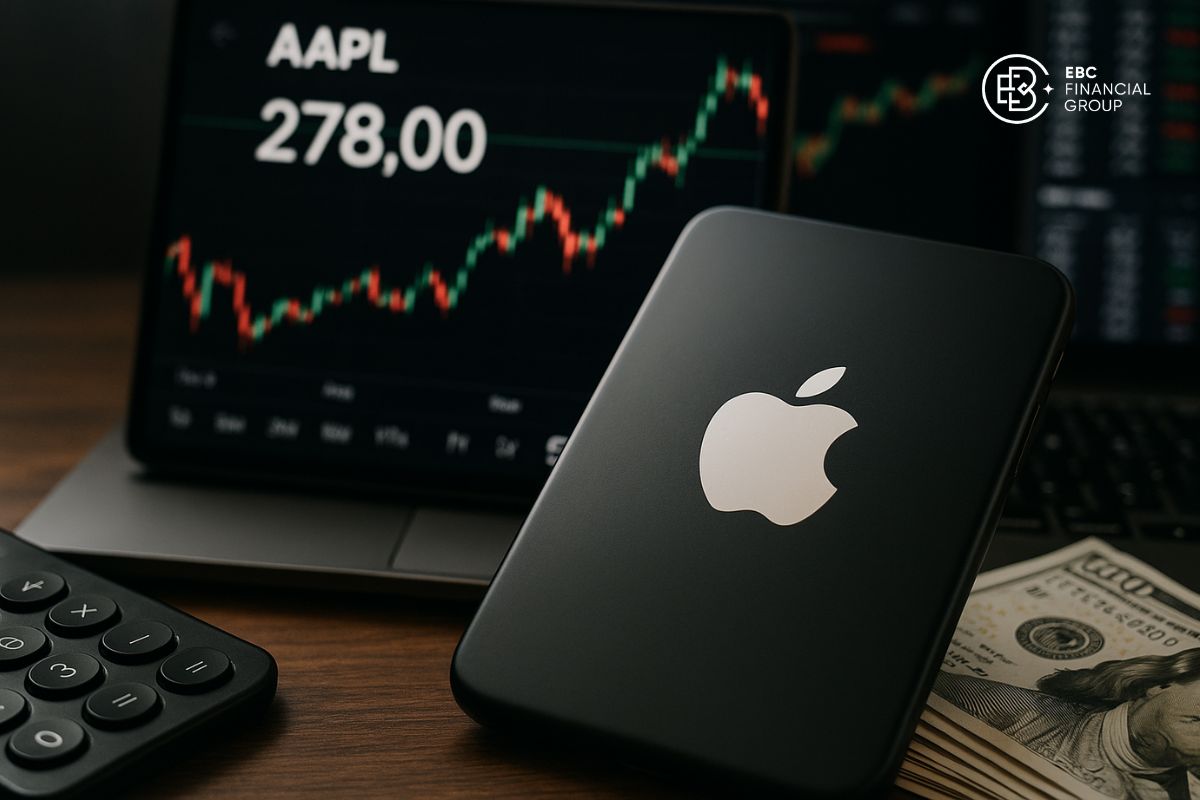 Cổ phiếu Apple trước năm AI 2026: AAPL quanh 278 USD, giá mục tiêu 350 USD và “bóng mây” Epic–App Store
