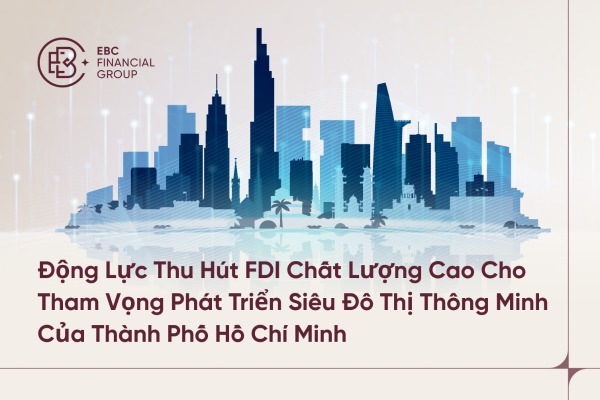 ​Thành phố Hồ Chí Minh cần đẩy mạnh thu hút FDI chất lượng cao cho tham vọng phát triển siêu đô thị thông minh