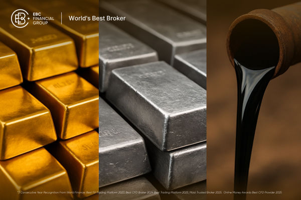 商品市場総括：原油価格下落の中、銀と金は輝く